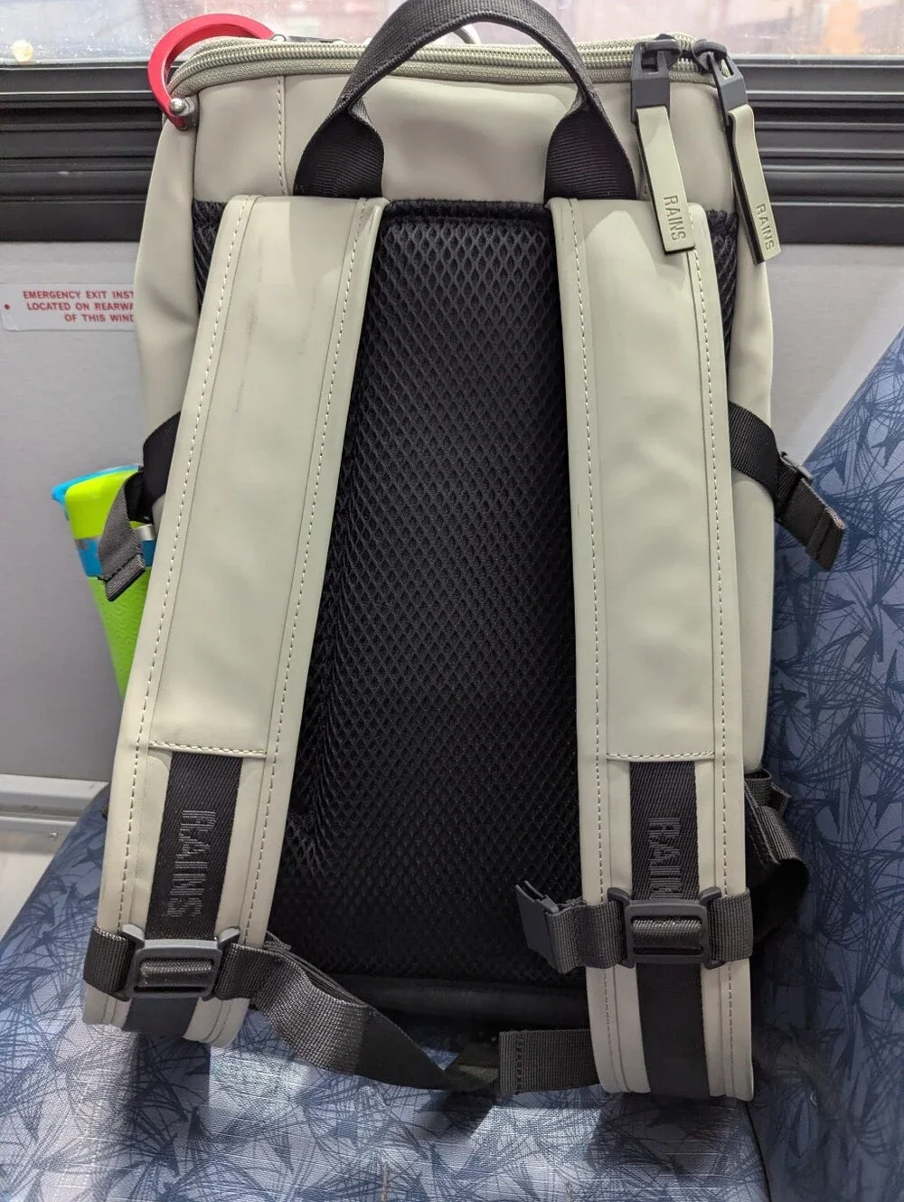 RAINS Trail Cargo Backpack Waterproof Travel Commuter Bag w/ Tags